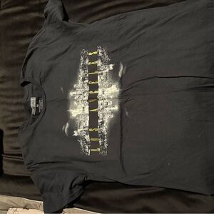 Black Band Graphic Tee